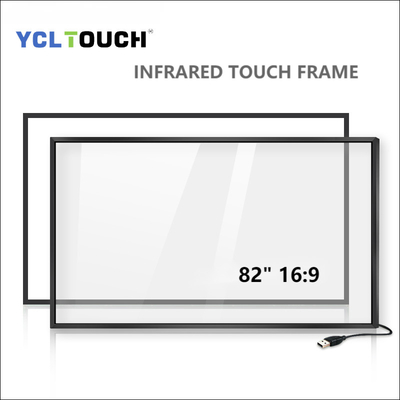 YCLTOUCH cadre d'écran tactile multi infrarouge de 82 pouces avec 20 points de contact
